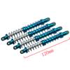 4 Pcs Aluminum Suspension Shock Absorbers Set for 1/10 RC D90 SCX10 Crawler Car Blue (120MM) view 1