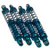 4 Pcs Aluminum Suspension Shock Absorbers Set for 1/10 RC D90 SCX10 Crawler Car Blue (100MM) view 2