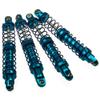 4 Pcs Aluminum Suspension Shock Absorbers Set for 1/10 RC D90 SCX10 Crawler Car Blue (100MM) view 4