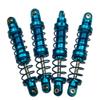 4 Pcs Aluminum Suspension Shock Absorbers Set for 1/10 RC D90 SCX10 Crawler Car Blue (80MM) view 3