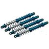 4 Pcs Aluminum Suspension Shock Absorbers Set for 1/10 RC D90 SCX10 Crawler Car Blue (110MM) view 2
