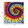SAFAVIEH Washable Rug Paint Brush Collection - 7'9" x 10', Fuchsia & Yellow, Slip Resistant & Easy to Clean, Ideal for Living Room, Bedroom, Nursery, Kids Playroom, Dining Space (PTB127A) view 2