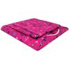 Toy Play Doll Tent, 2 Sleeping Bags, Pink with School Print Fabric for Dolls, Stuffed Animals view 3