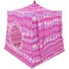 Toy Play Pop Up Camping Tent, 2 Sleeping Bags, Pink with Flower Print Fabric for Dolls, Stuffed Animals view 4