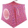 Toy Play Pop Up Camping Tent, 2 Sleeping Bags, Pink, Flower Print Fabric for Dolls, Stuffed Animals view 4