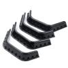 1 Set of 1/10 Scale Fender Flares with Screws for 1/10 RC Axial SCX10 D90 D110 Crawler Car view 2