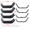 1 Set of 1/10 Scale Fender Flares with Screws for 1/10 RC Axial SCX10 D90 D110 Crawler Car view 3