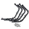 1 Set of 1/10 Scale Fender Flares with Screws for 1/10 RC Axial SCX10 D90 D110 Crawler Car view 4