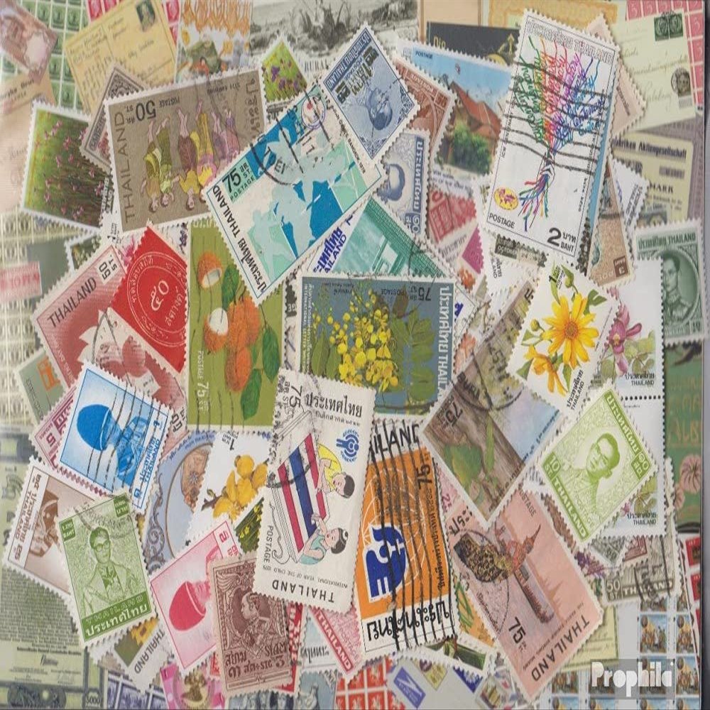 Thailand 300 Various Stamps (Stamps for Collectors)