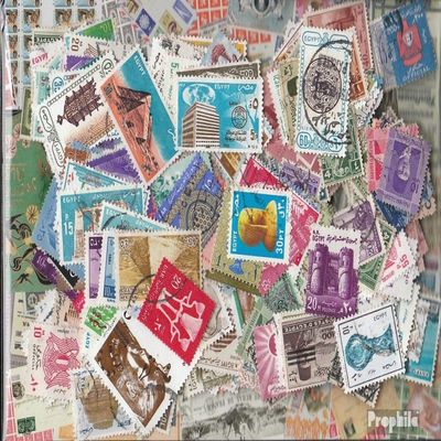 Egypt 500 Various Stamps Egypt and uar (Stamps for Collectors)