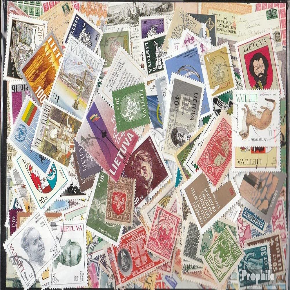 Lithuania 200 Various Stamps (Stamps for Collectors)