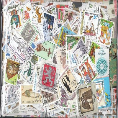 Czech Republic 500 Various Stamps (Stamps for Collectors)