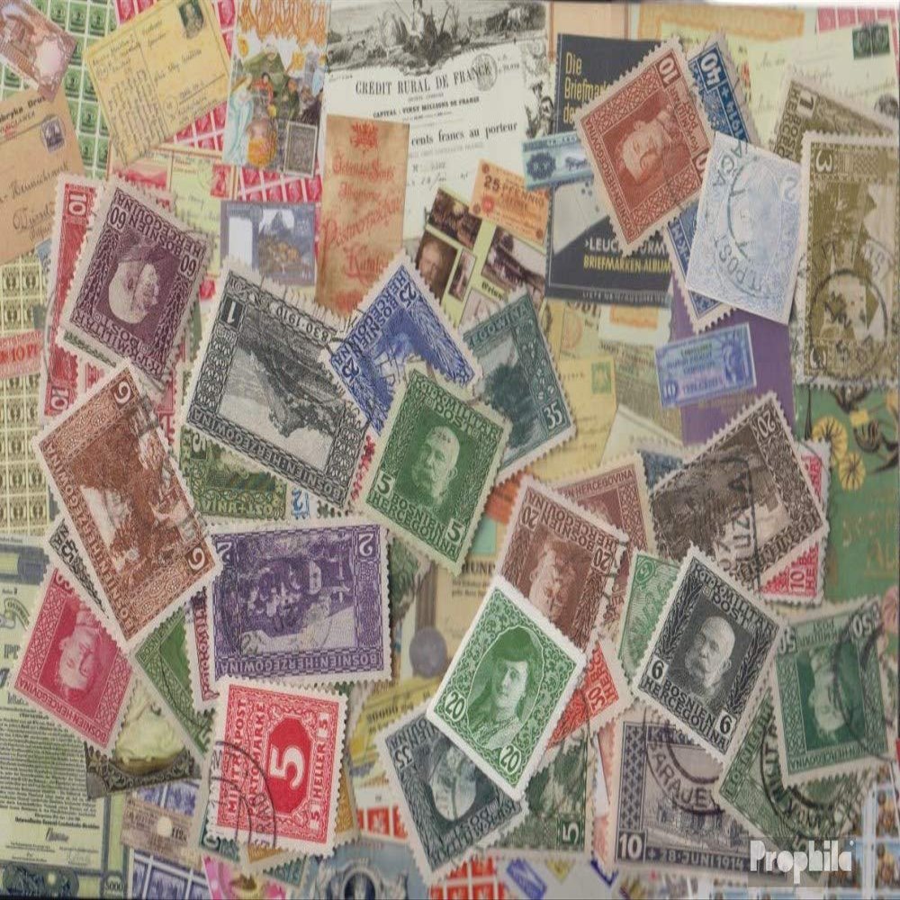 Bosnia-Herzegovina 100 Various Stamps Until 1918 (Stamps for Collectors)