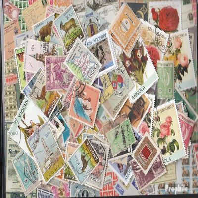 Angola 300 Various Stamps (Stamps for Collectors)