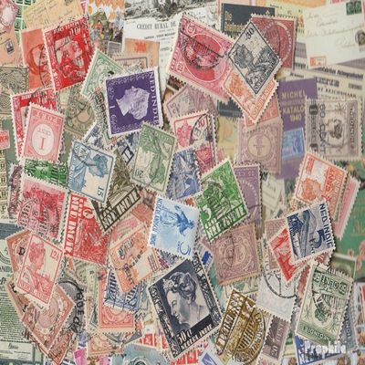 Dutch East-India 200 Various Stamps (Stamps for Collectors)