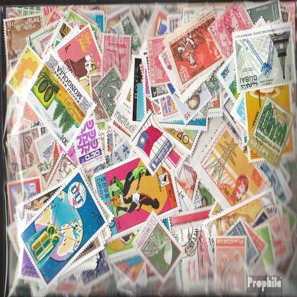 Asia 3.000 Various Stamps (Stamps for Collectors)