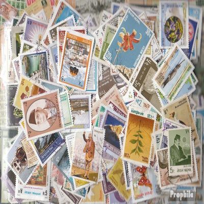 Nepal 500 Various Stamps (Stamps for Collectors)