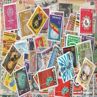 Ghana 500 Various Stamps Ghana/Goldkste (Stamps for Collectors)
