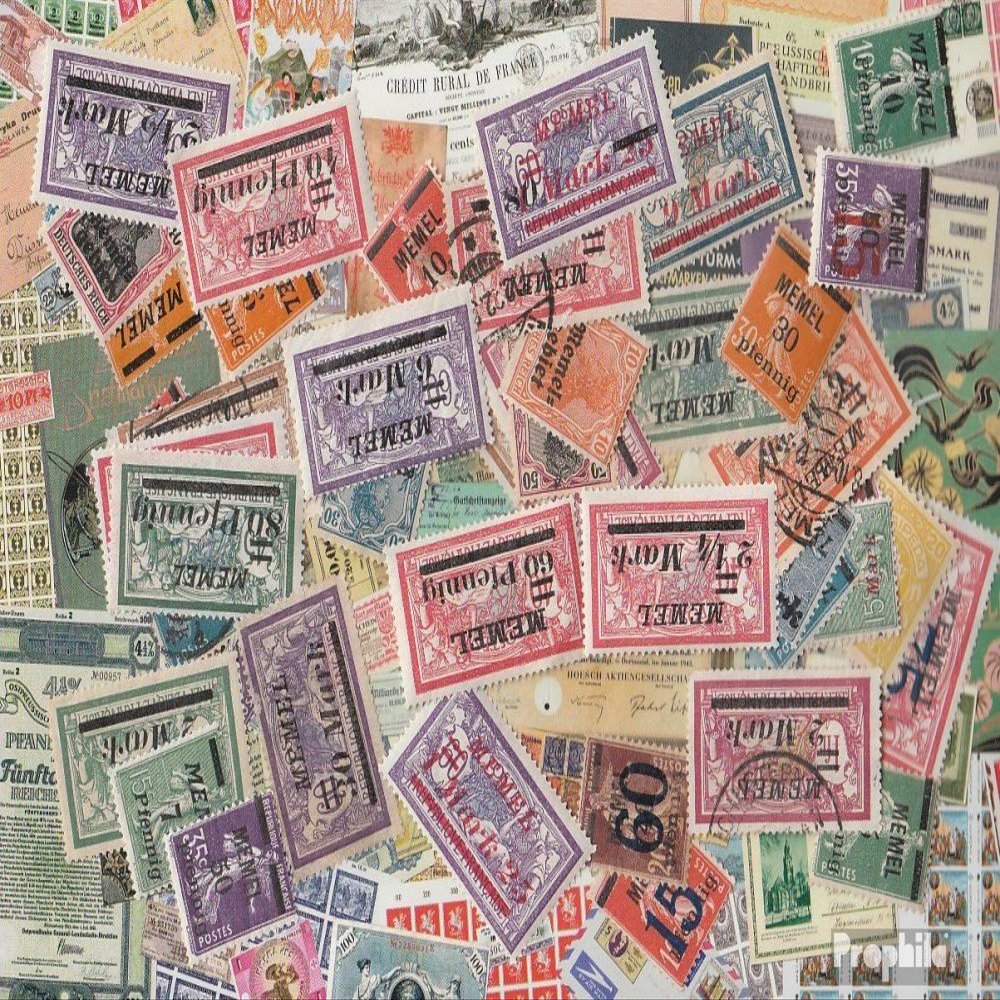 Memelgebiet 200 Various Stamps (Stamps for Collectors)