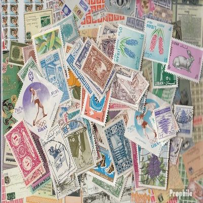Lebanon 300 Various Stamps (Stamps for Collectors)