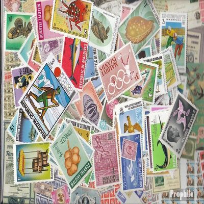 Maldives 500 Various Stamps (Stamps for Collectors)