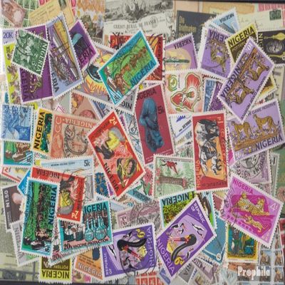 Nigeria 500 Various Stamps (Stamps for Collectors)