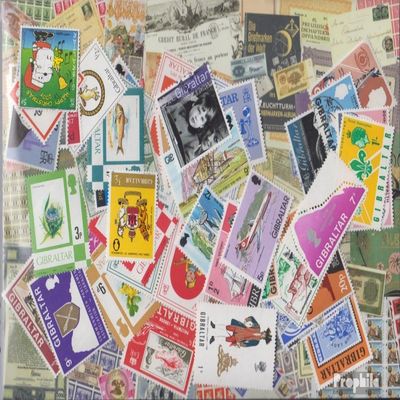 Gibraltar 500 Various Stamps (Stamps for Collectors)