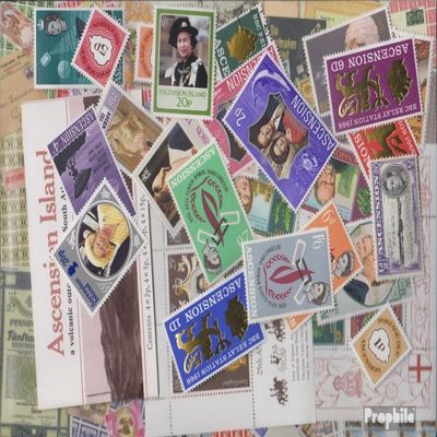 Ascension 200 Various Stamps (Stamps for Collectors)
