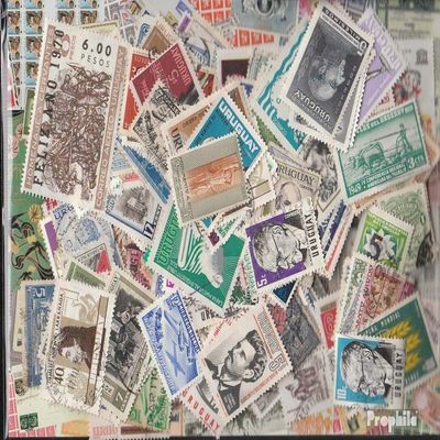 Uruguay 500 Various Stamps (Stamps for Collectors)