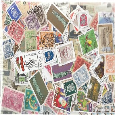Latvia 200 Various Stamps (Stamps for Collectors)