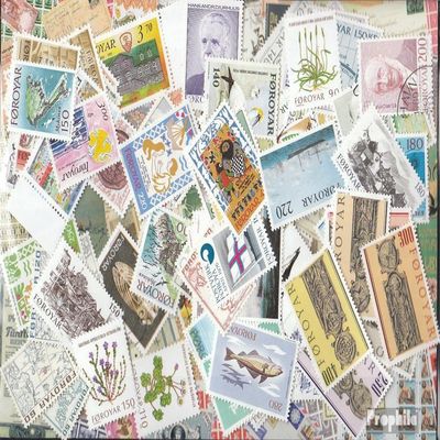 Denmark - Faroe Islands 400 Various Stamps (Stamps for Collectors)