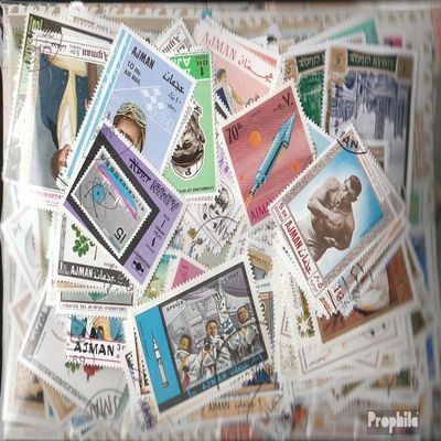 Ajman 1.000 Various Stamps (Stamps for Collectors)