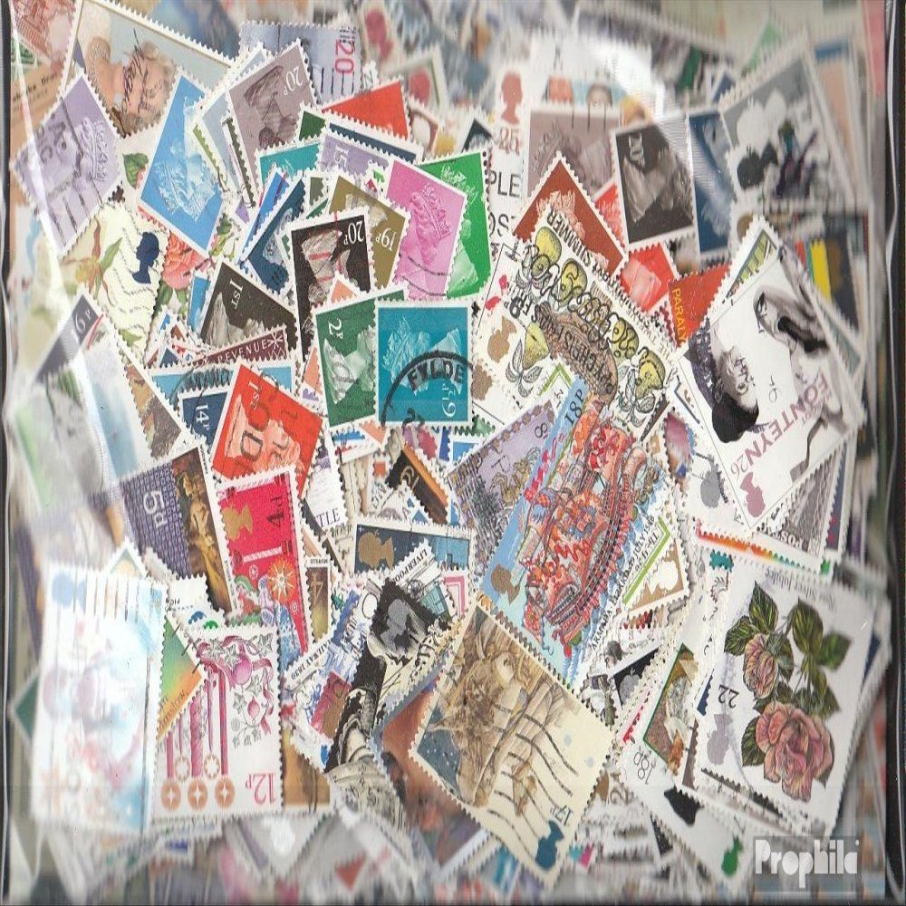 Prophila Collection United Kingdom 2.000 Various Stamps (Stamps for Collectors)