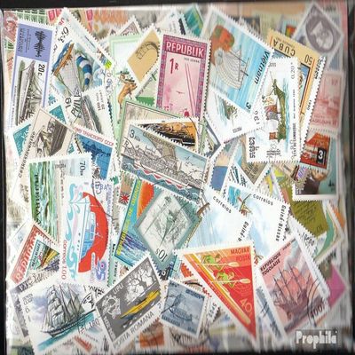 Motives 1.000 Various Vessels and Boats Stamps (Stamps for Collectors) Seafaring/Ships