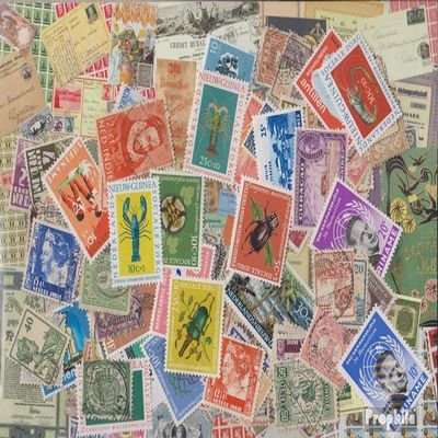 Netherlands 200 Various Stamps Dutch Colonies with Independent States (Stamps for Collectors)