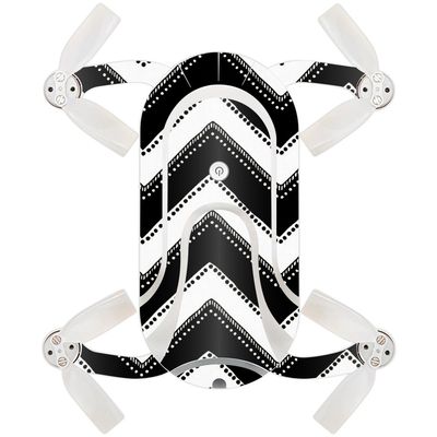 MightySkins Skin Compatible with ZEROTECH Dobby Pocket Drone  Chevron Style | Protective, Durable, and Unique Vinyl Decal wrap Cover | Easy to Apply, Remove, and Change Styles | Made in The USA