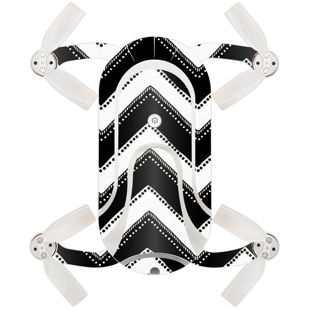 MightySkins Skin Compatible with ZEROTECH Dobby Pocket Drone  Chevron Style | Protective, Durable, and Unique Vinyl Decal wrap Cover | Easy to Apply, Remove, and Change Styles | Made in The USA