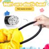 Elastic Fleece Cooperative Stretchy Band Integrations Dynamic Movement Exercise Stretchier Latex 12 Feet Creative Moving Prop for Group Activities Special Needs Large Motor Coordination view 3