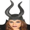 FIESTAS GUIRCA, S.L. Maleficent Latex Hat view 1