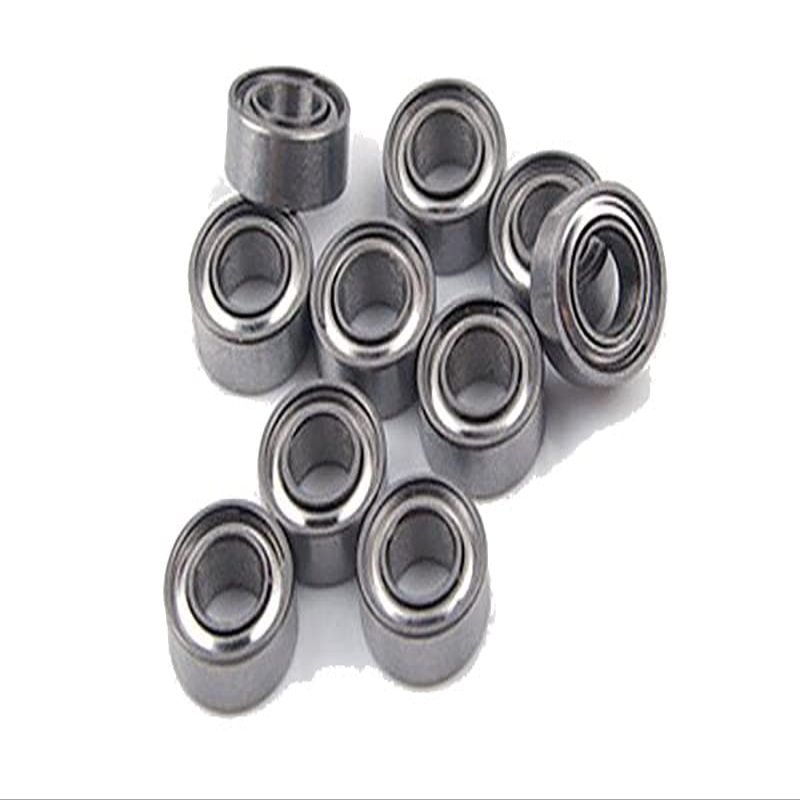Autobahn88 Precise Quality 5x10x4mm HopUp Metallic Shielded Metric Ball Bearing for Drone Helicopter, RC Miniature Toys (Pack of 10)