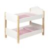 Roba Doll Bunk Bed Set: Scarlett - Crown & White - Includes Blankets & Pillow, Separable Bunk Bed, Children's Pretend Play, Ages 3+ view 4