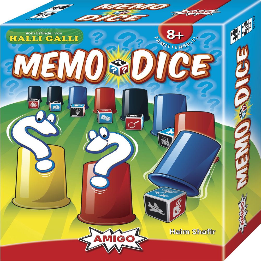 Amigo Spiel + Freizeit 01759-Memo Dice