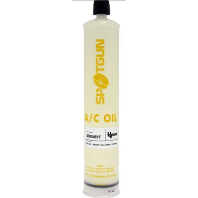 Uview 488046YF PAG 46 HFO Oil Cartridge, R1234yf Compatible, BackwardCompatible with R134a/R12, Low Viscosity, Thermal Stability, Corrosion Resistance, Made in USA