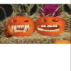 Glow in The Dark Pumpkin Fangs, Jack O Lantern Carving Accessories, Halloween Decoration view 2