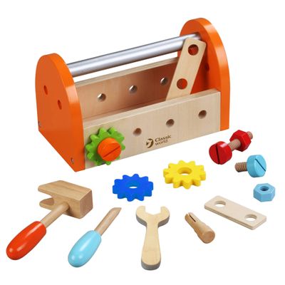 Classic World 3511 Houten Gereedschapskist, 16dlg