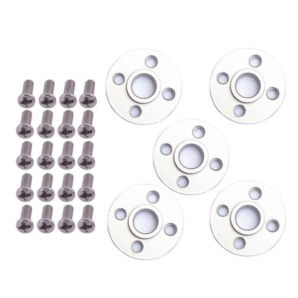 Mallofusa Servo Arm Horn Round Armed Horn Metal Aluminum 25t for Rc Car Helicopter Mg945 Mg995 Mg996
