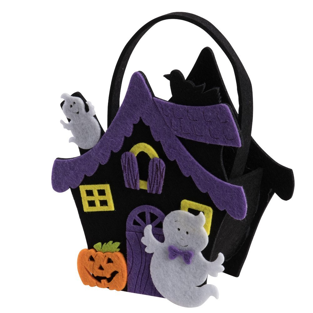 Carnival Toys 8179 Haunted House Bag Felt 17 x 15 cm, One Size