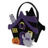 Carnival Toys 8179 Haunted House Bag Felt 17 x 15 cm, One Size view 1
