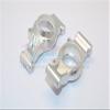 Aluminum Rear Knuckle Arms with Collars for Traxxas 1:5 X Maxx 6S / X Maxx 8S Monster Truck Upgrades - Silver view 1