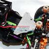 Axial Yeti Jr. Score Trophy Truck (AX90052) / Yeti Jr. Maverick (AXI90069) Upgrade Parts Graphite Plate for Modified Electronic Setting - 1Pc Set Gold view 2